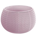 Ghiveci decorativ pentru flori, rotund, mov, 29x19.5 cm, Splofy Bowl, Prosperplast