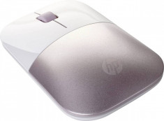 Mouse Wireless HP Z3700 Pink White foto