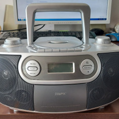 RADIO CD CASETOFON USB MP3 GPX MODEL PDR 920