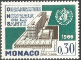 C1403 - Monaco 1966 - Yv.703 (1/2) neuzat,perfecta stare, Nestampilat