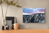 Tablou Canvas pe temă de canyon și apus, peisaj grandios, 39 x 26 cm, CMCLASS