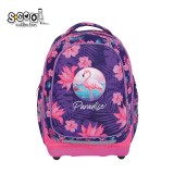 Ghiozdan anatomic FLAMINGO, 39x33x18 cm &ndash; S-COOL