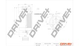 Dr!ve+ DP1110.13.0047 filtru combustibil
