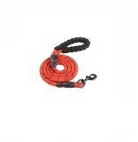 Cumpara ieftin Lesa tip franghie pentru dresaj, reflectorizant, 1.5 m, diametru 1 cm, rosu, Oem