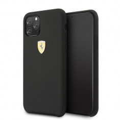 Husa Ferrari On Track Silicon Logo Shield pentru Apple iPhone 11 Pro foto