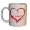Cana alba personalizata &quot;Te iubesc&quot;, INOVATIX&reg;. 330ml