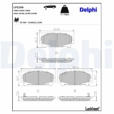 Set placute frana disc Honda Accord Viii (CU) Motor 2.4 i (CU2), 2.4 i (CW2), OE 45022TL0G50