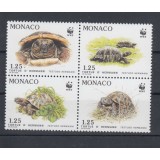 MONACO 1991 WWF FAUNA PROTEJATA TESTOASE