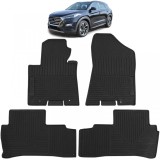 Set Premium de Covorase din Cauciuc Negru pentru Hyundai Tucson 15-20 Performance AutoTuning