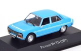 Macheta 1977 Peugeot 504 Tn albastru 1:43 replica metal