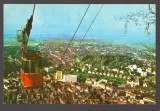 CPIB 25160 CARTE POSTALA - BRASOV, TELECABINA, CIRCULATA, 1973, STAMPILE, TIMBRU
