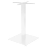 Cumpara ieftin Stalp picior suport blat masa bar Stofan metal alb 45x45x108 cm