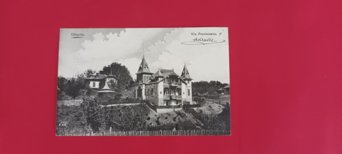 Prahova Campina Vila Preot Constantin Provinceanu 1907