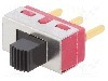 Intrerupator glisant, 2 pozitii, SPDT, ON-ON, C&amp;K - 1101M2S3CBE2