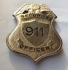 SECURITY OFFICER - Insigna ROMANIA Paza si Protectie