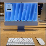 IMAC 24&quot; Blue, M1, 16GB RAM, 2TB spatiu stocare, Blue, QWERTY tastatura, Produs NOU
