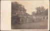 P553 Poză pompieri austro-ungari cu tulumbă și scară pe roți