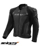 Cumpara ieftin Geaca (jacheta) barbati pentru scuter - motocicleta Racing Seventy all season/iarna model SD-JL24 Spoiler culoare: negru Negru 2XL