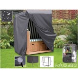 Husă protecţie coş de plajă, acoperire impermeabilă 130x105x170/135 cm