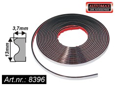 Ornament lateral auto Automax cromat 8 m x 13 mm x 3,70 mm Kft Auto foto