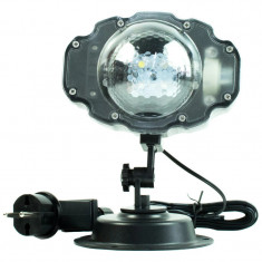 Lampa proiector laser LED Waterproof 4 culori Dualex