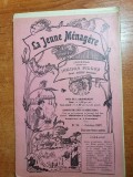 revista in limba franceza - la jeune managere octombrie 1907-travail-education