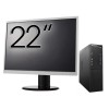 Pachet Calculator Second Hand Lenovo S510 SFF, Intel Core i3-6100T 3.20GHz, 8GB DDR4, 128GB SSD + Monitor 22&amp;quot; NewTechnology Media