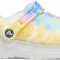Saboți Crocs Classic Fur Sure Alb - White/Multi