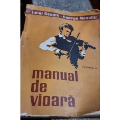 Ionel Geanta, George Manoliu - Manual de Vioara Vol. III