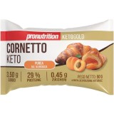 Croissant Keto Proteic cu Piure de Caise fara Zahar Adaugat 50g