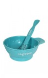 Cumpara ieftin Bol cu capac si lingurita, U-Grow