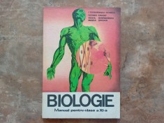 BIOLOGIE - MANUAL PENTRU CLASA A XI-A - Teodorescu Exarcu, 1982