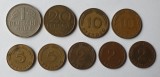 Moneda veche Germania Lot x 9 piese valori diferite, Europa, Alpaca