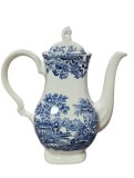 CAFETIERĂ / CEAINIC VINTAGE &Icirc;NALT DIN CERAMICA ENGLEZEASCA, MYOTT STAFFORDSHIRE