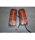 Set stopuri cu semnalizare, lampi spate triciclu electric Rotakt LIBERIA