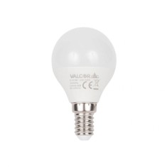 Bec LED sferic G45 E14 6W lumina rece LR 6400K (include taxa timbru verde 0.40 lei) Valcor VLC11029