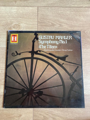 Vinyl/vinil - GUSTAV MAHLER - SHYMPHONY No1 foto