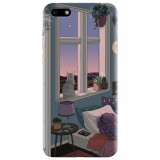 Husa silicon pentru Huawei Y5 Prime 2018, Girl Room