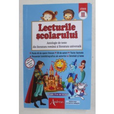 LECTURILE SCOLARULUI - ANTOLOGIE DE TEXTE DIN LITERATURA ROMANA SI LITERATURA UNIVERSALA , CLASA A - II -A de LUMINITA DRAGHICI , 2021
