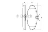 Set placute frana,frana disc NISSAN PRIMASTAR caroserie (X83) (2002 - 2016) BOSCH 0 986 424 636