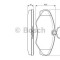 Set placute frana,frana disc NISSAN PRIMASTAR platou / sasiu (2002 - 2006) BOSCH 0 986 424 636