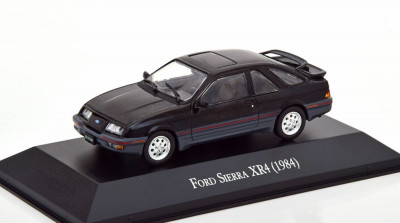 Macheta Ford Sierra XR4 1984 negru - IXO/Altaya 1/43 foto