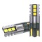 Set 2 becuri LED 6SMD 12W/set, 12V, T10 W5W, 6500K