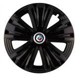 Cumpara ieftin Set 4 capace roti pentru BMW Nou, model Glory Black, R15, Autohelix MSA