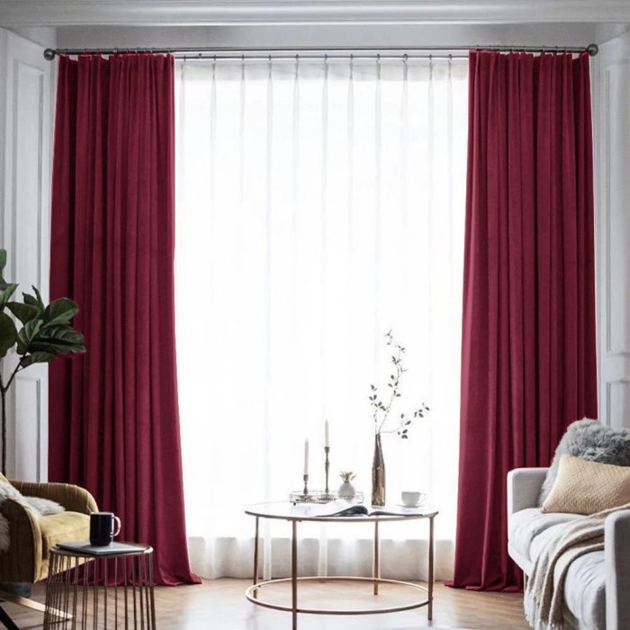 Draperie din catifea blackout cu rejansa din bumbac tip fagure, Madison, 150x230 cm, densitate 700 g/ml, Chocolate Brown, 1 buc