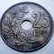 7.504 BELGIA 25 CENTIMES 1908 BELGIE