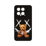 Husa BestCase&reg; Premium Silicon, Compatibila Cu Xiaomi 14, 1.2MM Slim, Teddy