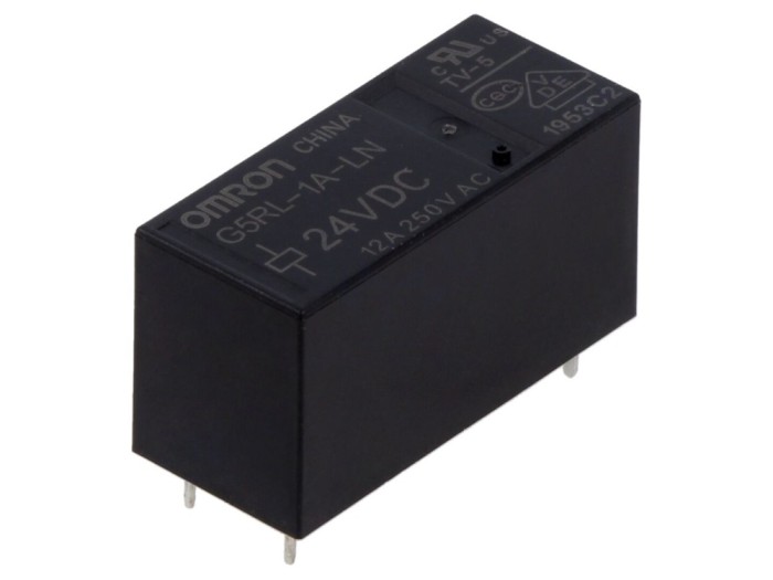 Releu Electromagnetic 24VDC 12A PCB