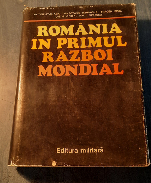Romania in primul razboi mondial Victor Atanasiu