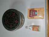 LOT 2 - CUTIE VECHE CACAO SEAGULL SIGILATA SI ESENTA MIGDALE . CUTIE TABLA HALVA COLECTIE, Lemn, Oval